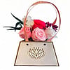 Pretty In Pink Inspired Gift Bag with a Diamond Center