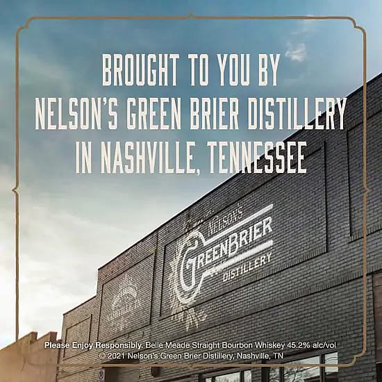 Belle Meade Sour Mash Straight Bourbon Whiskey (25.36 fl oz)