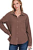 Beachwalk Gauze Button Down