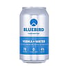 Bluebird Hardwater Vodka + Water 4pk Cans