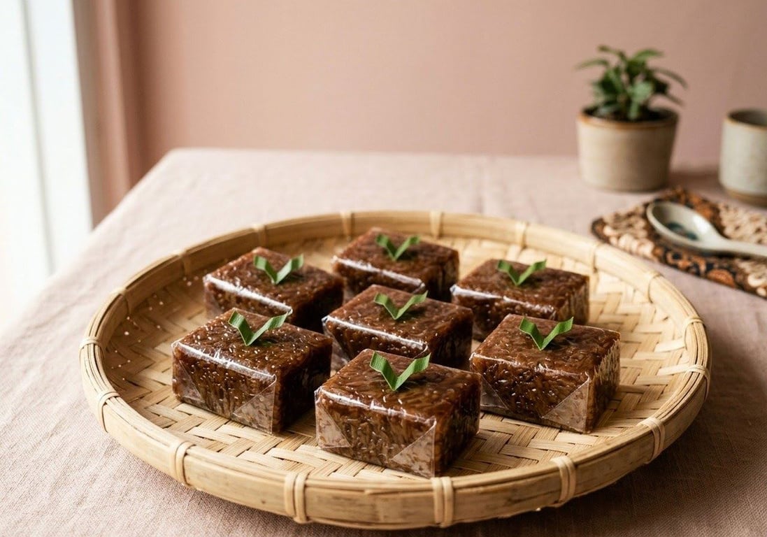 Exotic artisanal desserts infused with the essence of ginger and pandan