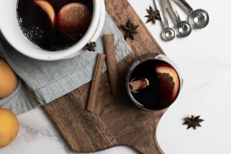 Illustration of Mulled Wine with Spices, a Healthier Home-Made Alternative