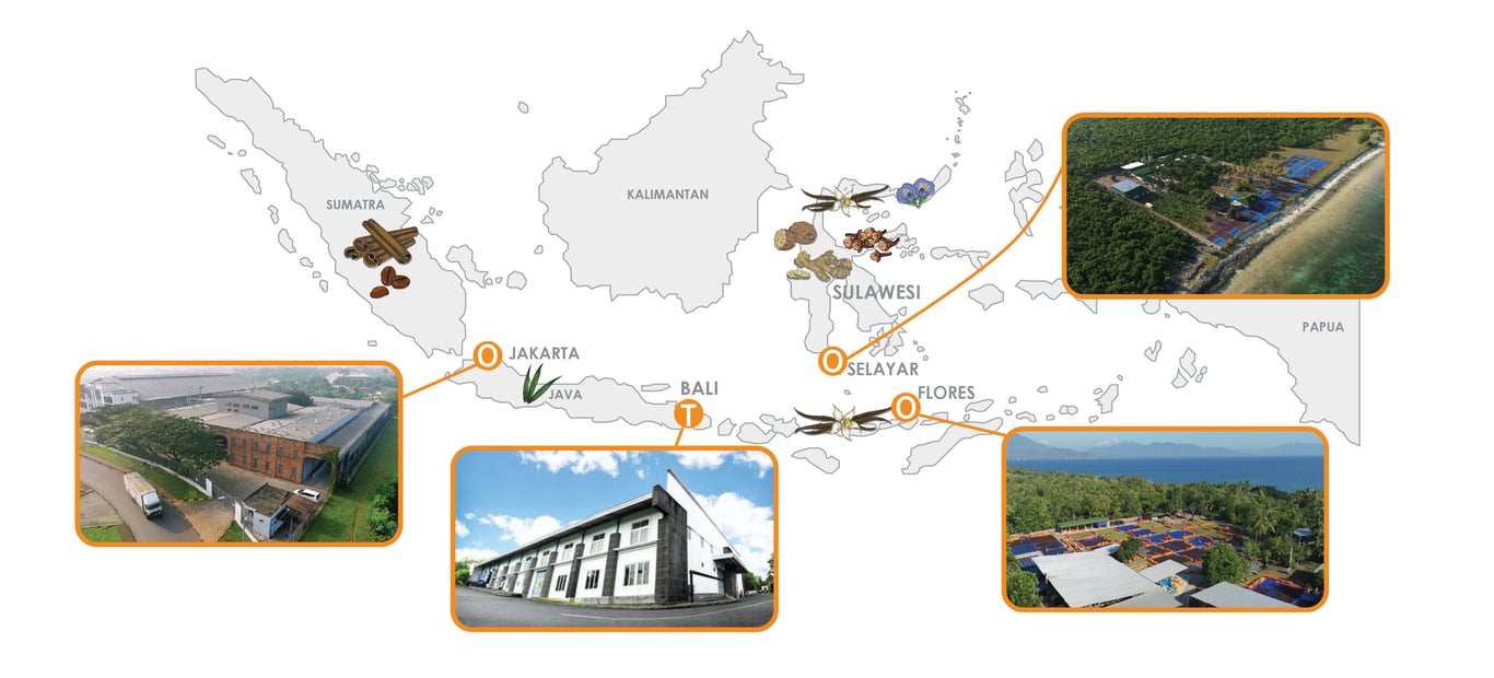 Origine Facilities Map