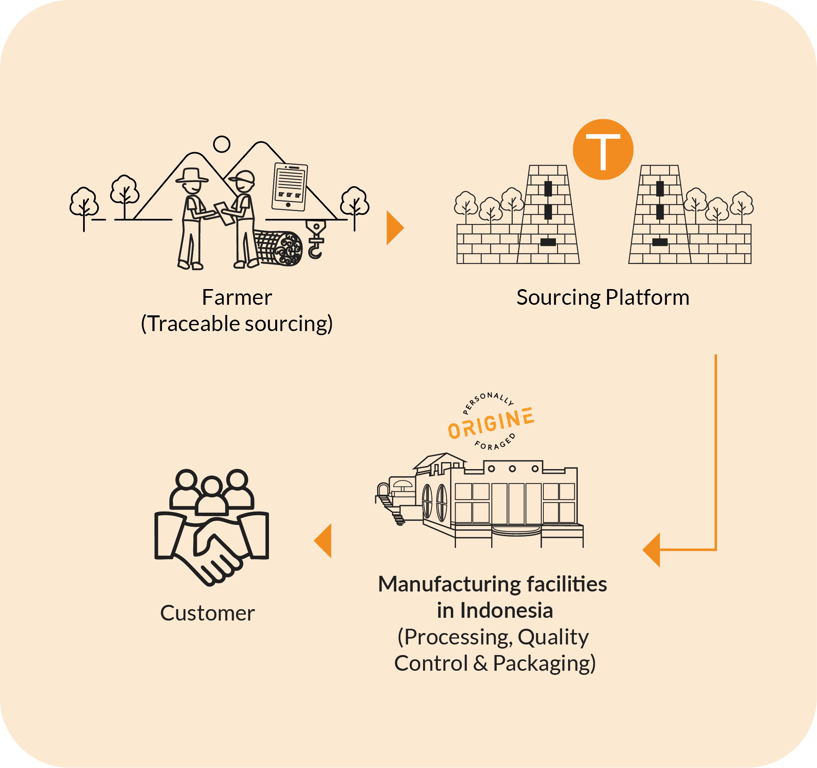 ORIGINE Supply-chain