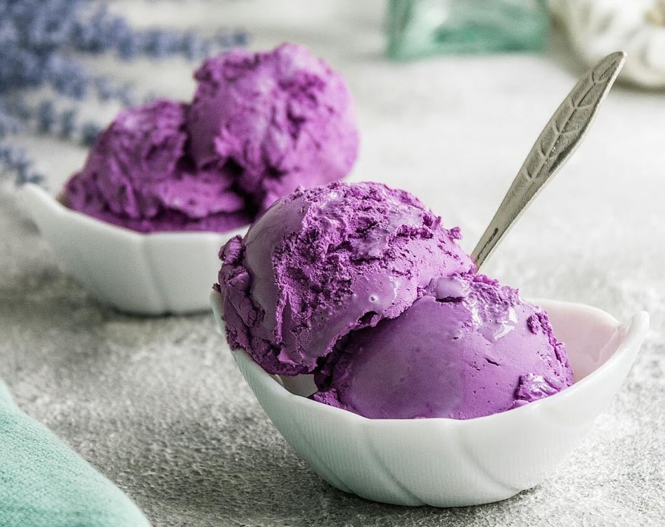 Ube Ice Cream
