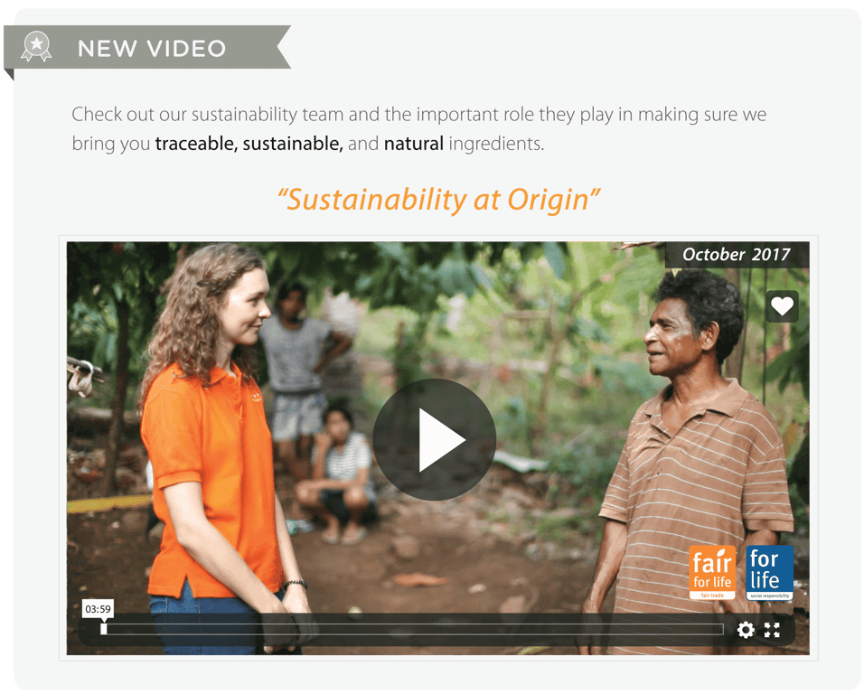 Sustainability Video