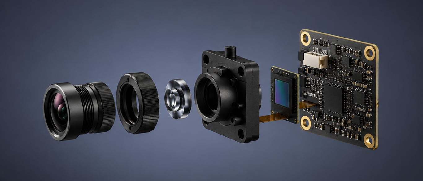Camera Hardware Design Flexibility on Board Cameras