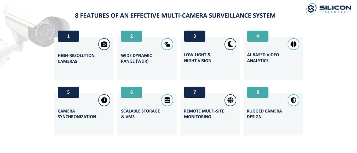 8 Features That Make a Multi-Camera Surveillance System More Effective