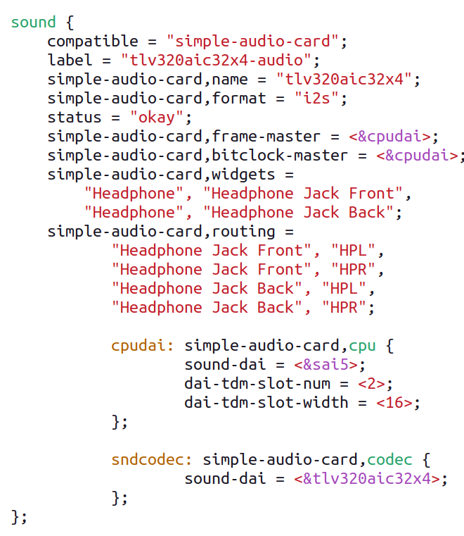 Final-device-tree-setup