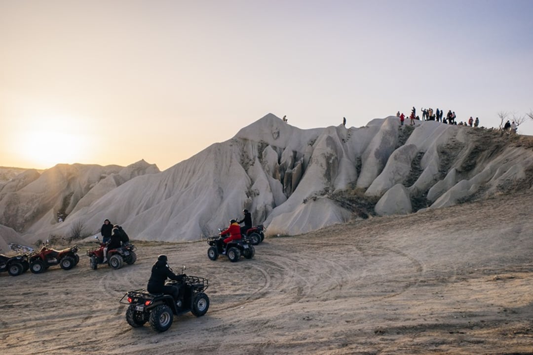 Safari en quad au coucher du soleil en Cappadoce : explorez les vallées en quad preview
