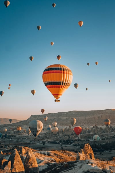 Paseo en globo aerostático en Capadocia, Goreme preview