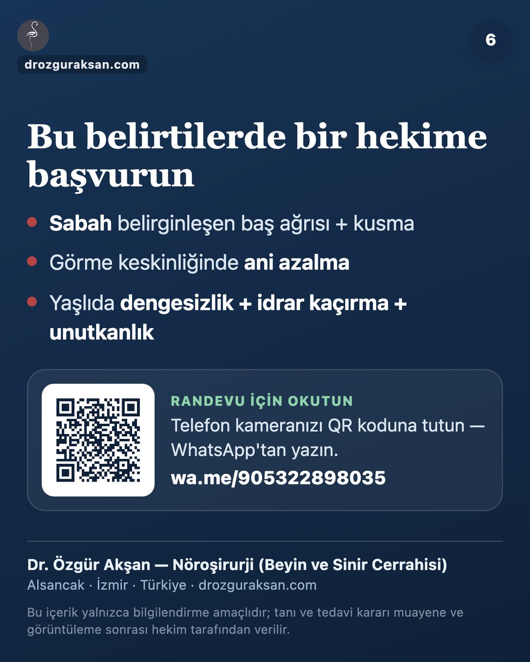 Hidrosefali Tedavisi: Şant ve ETV Yöntemlerinin Karşılaştırılması (2026) — görsel özet kartı 6