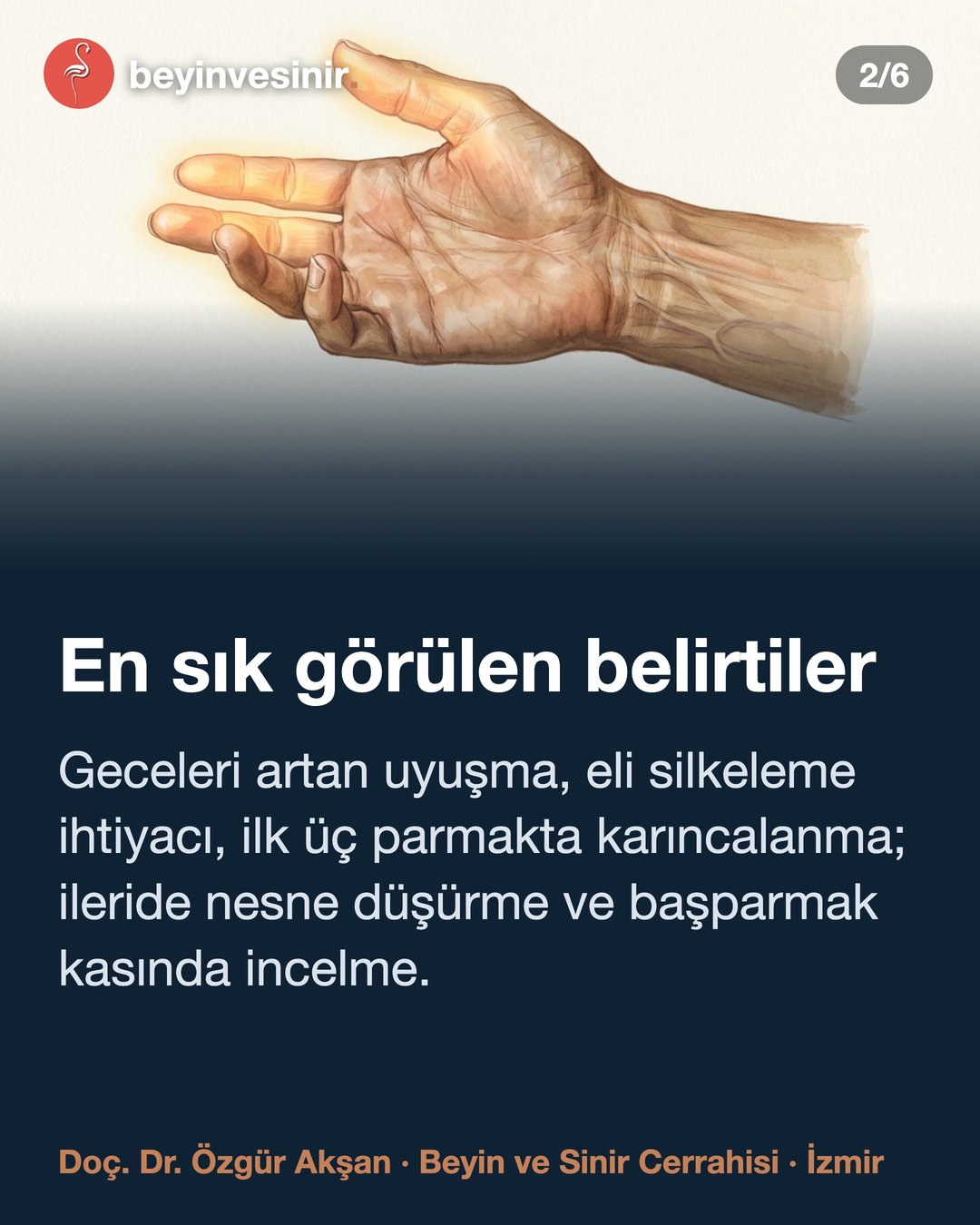 Karpal Tünel Sendromu: El Uyuşması ve Tedavisi — görsel özet kartı 2