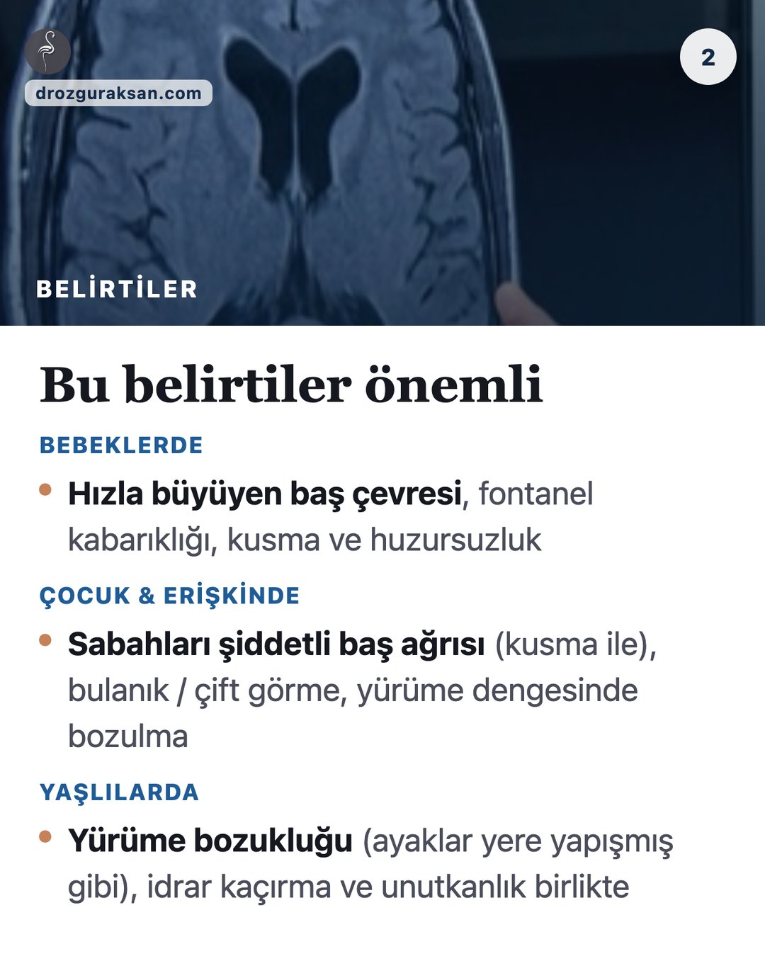 Hidrosefali Tedavisi: Şant ve ETV Yöntemlerinin Karşılaştırılması (2026) — görsel özet kartı 2
