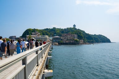 江の島の入口