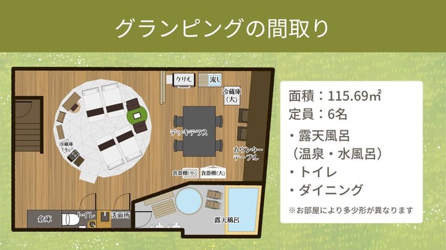 グランピング間取り