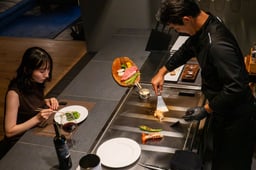 出張シェフによる鉄板焼きコース