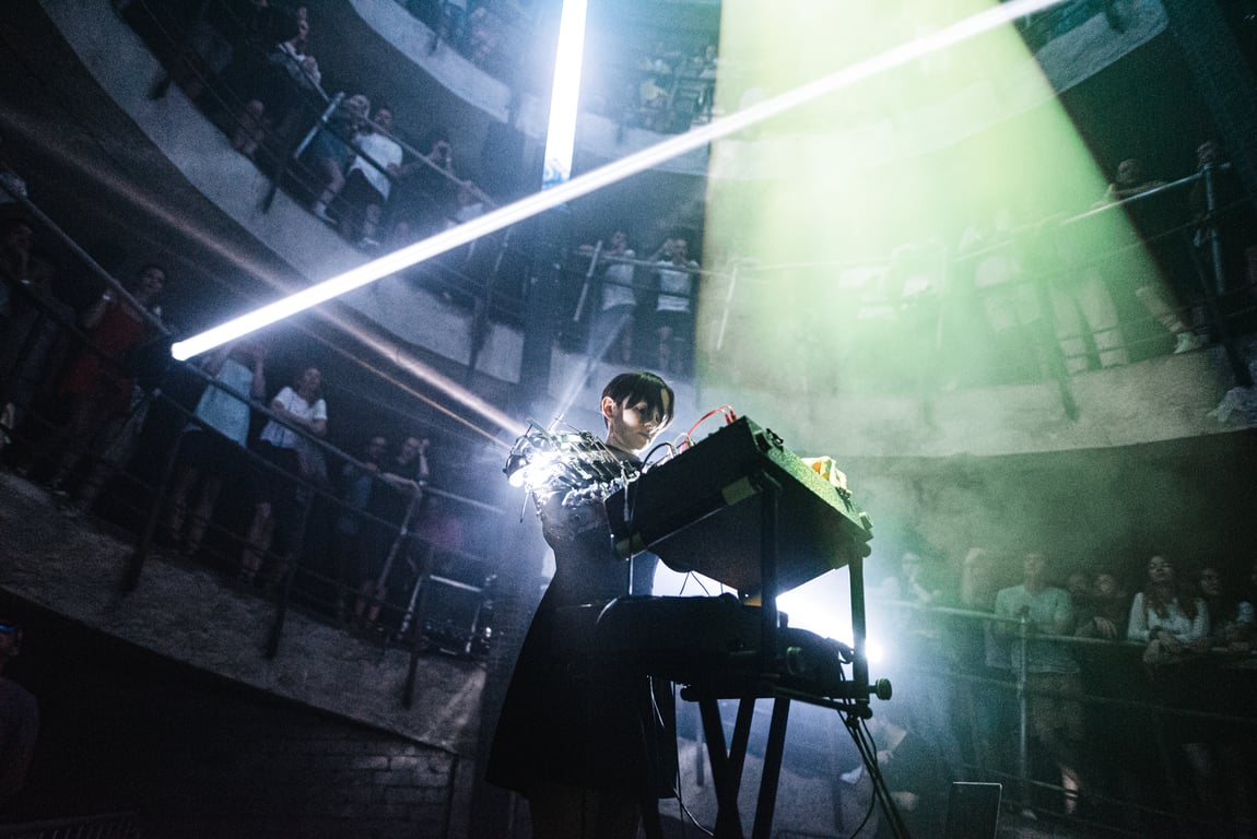 Caterina Barbieri on Audra festival opening Kaunas city taxi park