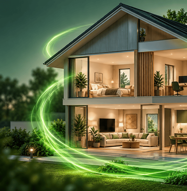 Home protected by Wattimax