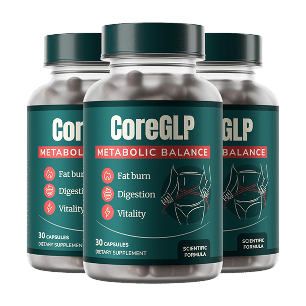 Flacon CoreGLP, complément alimentaire pour le métabolisme