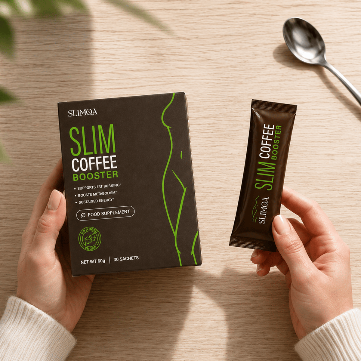 Slimqa product ngredients banner