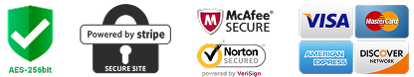 Visa, Mastercard, American Express