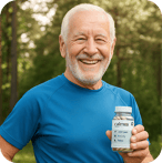 person with calmea product