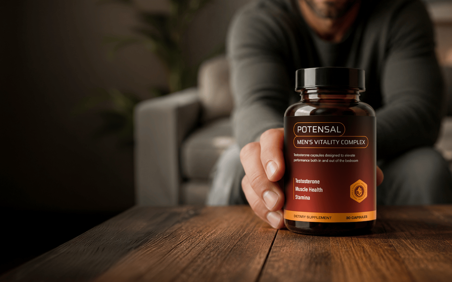 Nimm einfach 1 Kapsel täglich als Teil deiner Wellness-Routine.