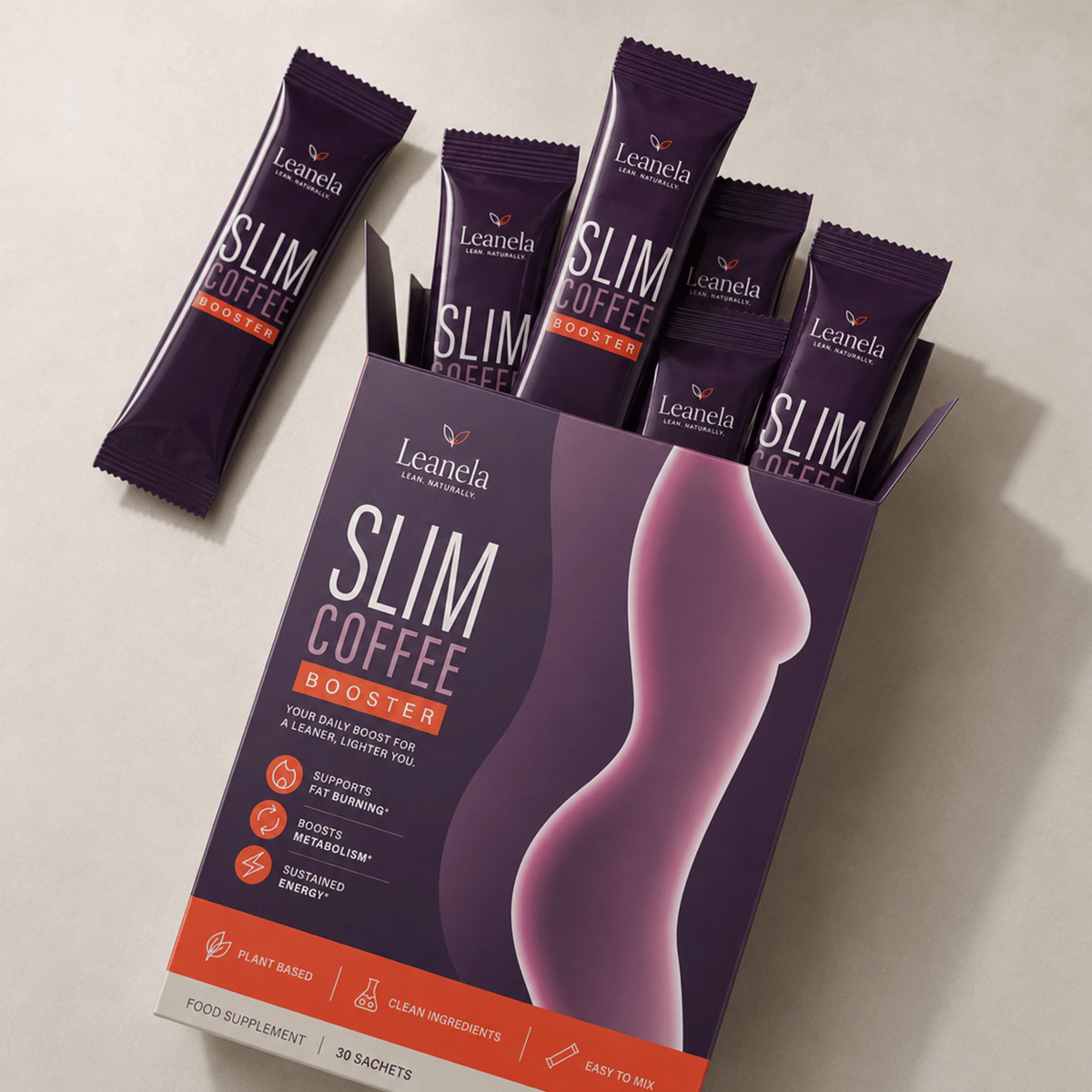 Leanela product ingredients banner