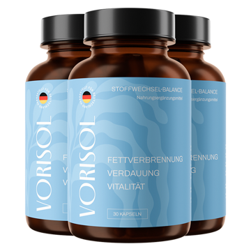 Vorisol produkt — 3 flaskor