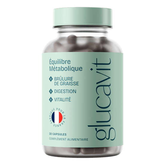 Flacon de Glucavit – complément alimentaire naturel français