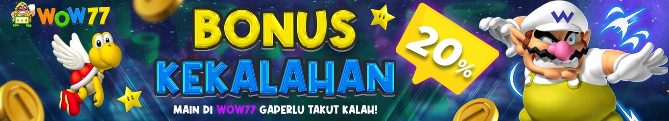 BONUS KEKALAHAN 20%