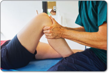 Physical therapists will manually manipulate your leg to increase flexibility of your meniscus tissue.