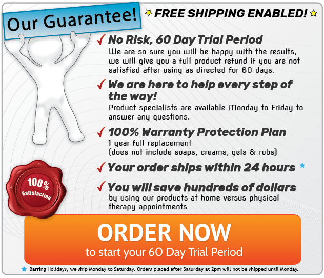 order our pain products securely on-line