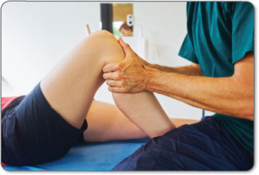 PTs will manually manipulate your leg to perform assisted heel slides while massaging different areas of your Achilles tendon and calf muscle ato make sure that your muscles and tendons are performing as they should.