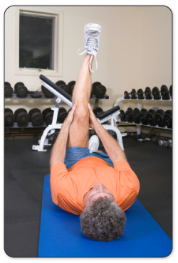After your tendon is warmed up your physical therapist will guide you through stretches to improve mobility.