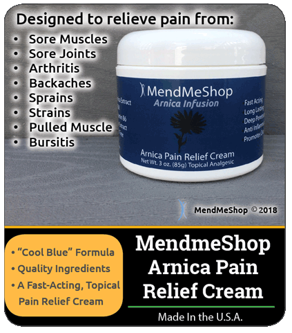 Buy MendMeShop Arnica Pain Relief Cream