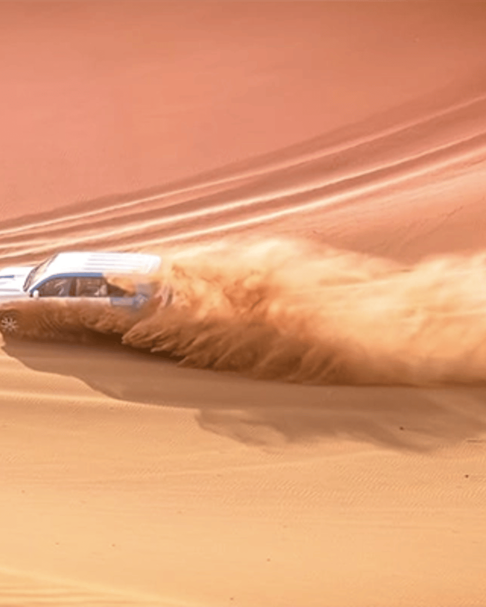 Dune bashing