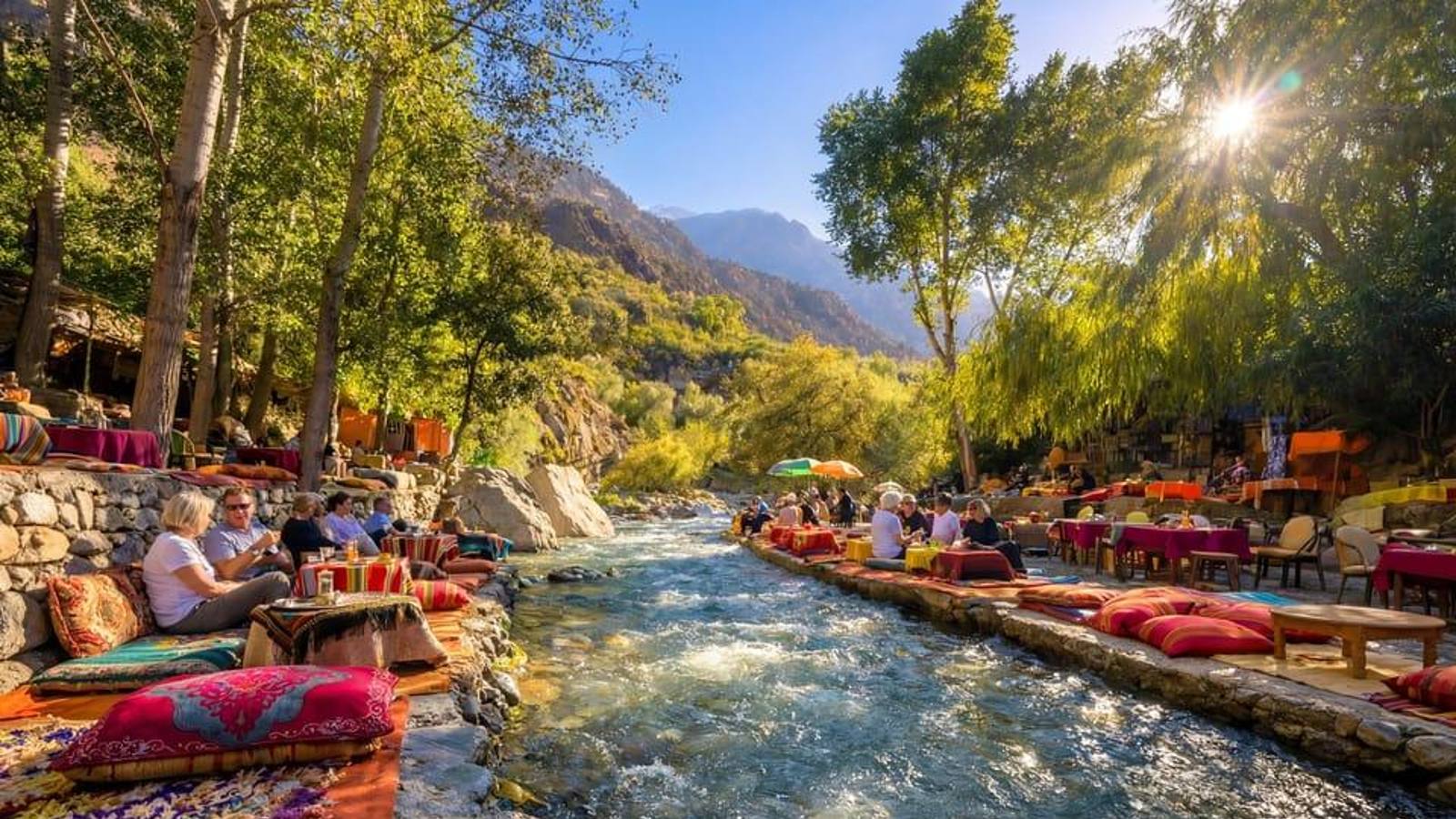 Marrakech: Premium Ourika Waterfall, Atlas Mountains & Lunch