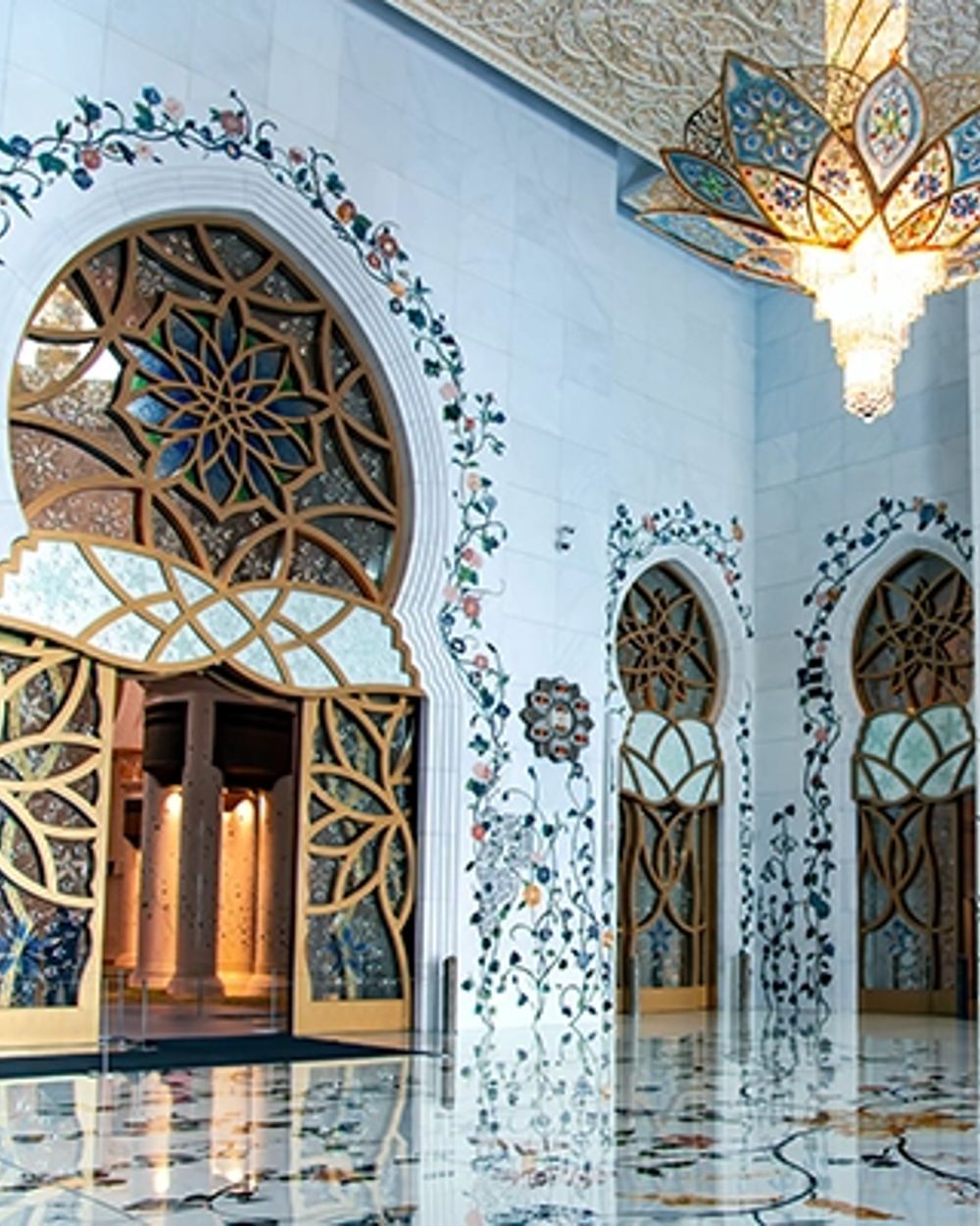 Sheikh Zayed Grand Mosque Interior — 3