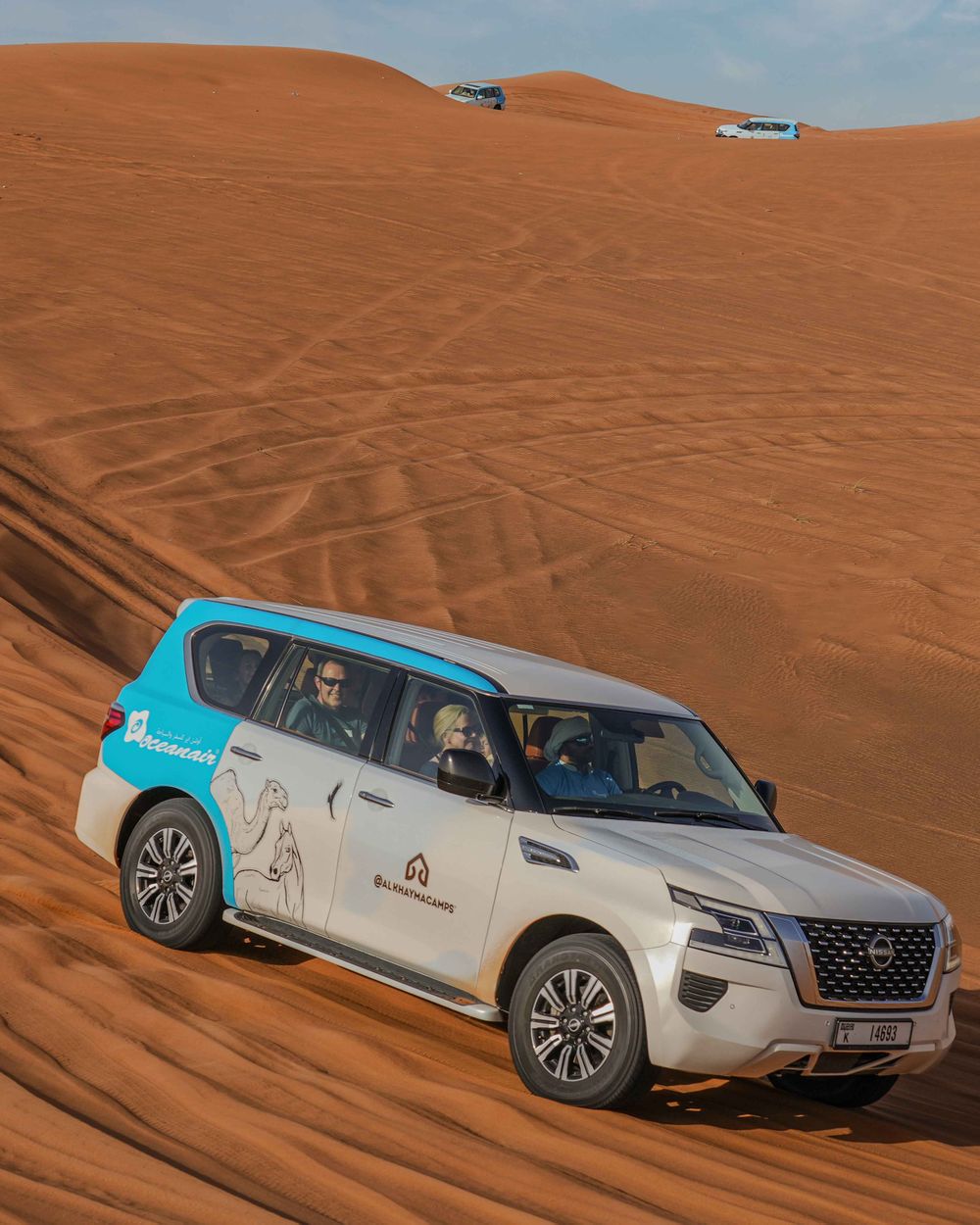 Abu Dhabi: Desert Safari with BBQ, Camel Ride & Sandboarding