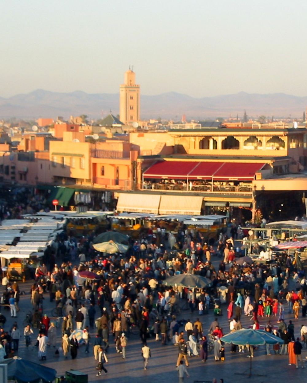 Djemaa el fna, evening