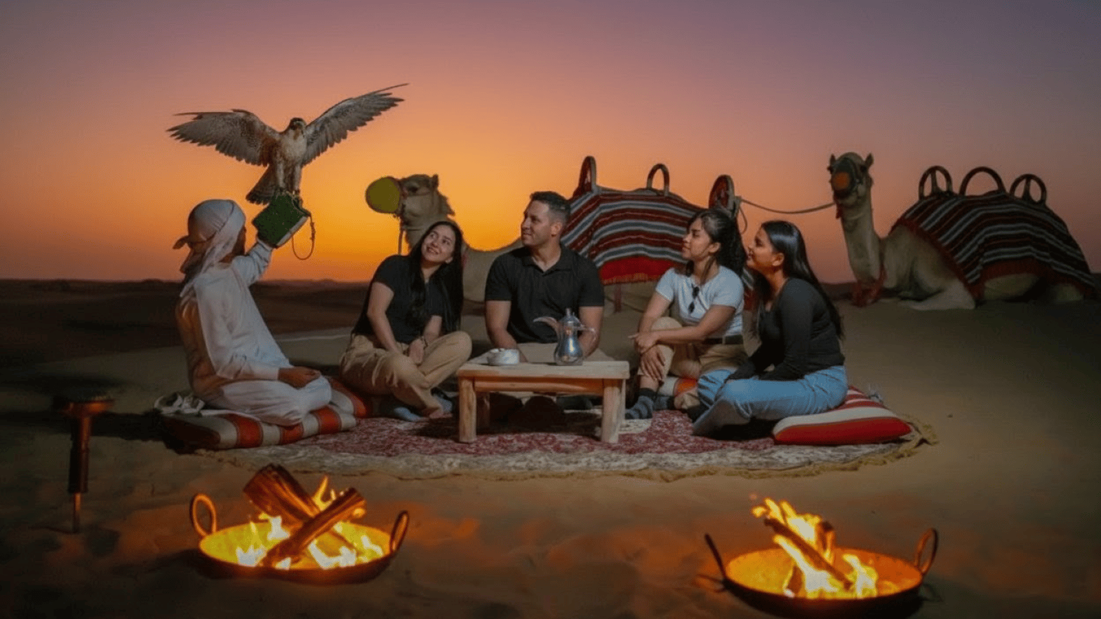 Arabian Night Desert Experience: Camel Ride, Wildlife & Stargazing