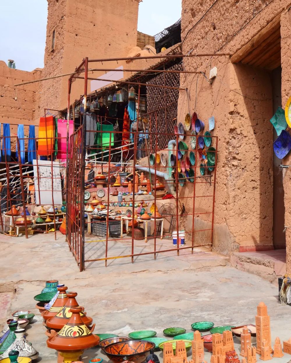 Ouarzazate street market