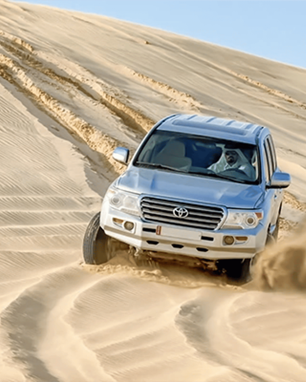 Dune bashing — 1