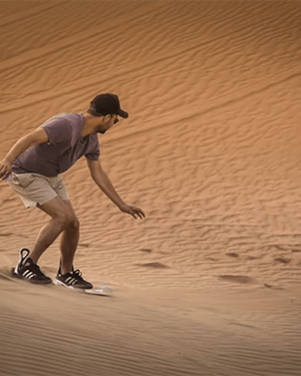 Sand boarding