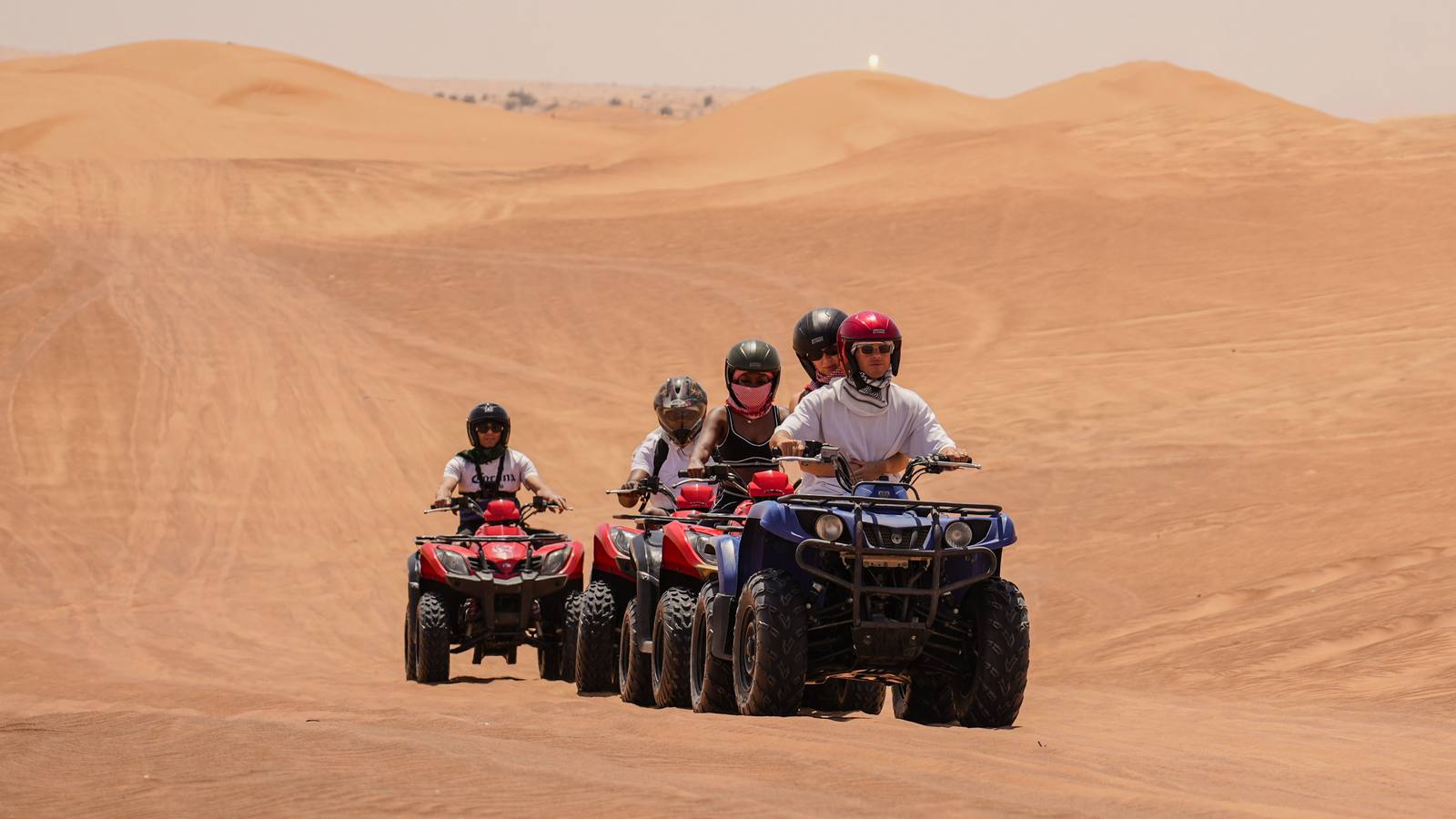 Dubai: Quad Bike Safari, Camel Ride and Refreshments