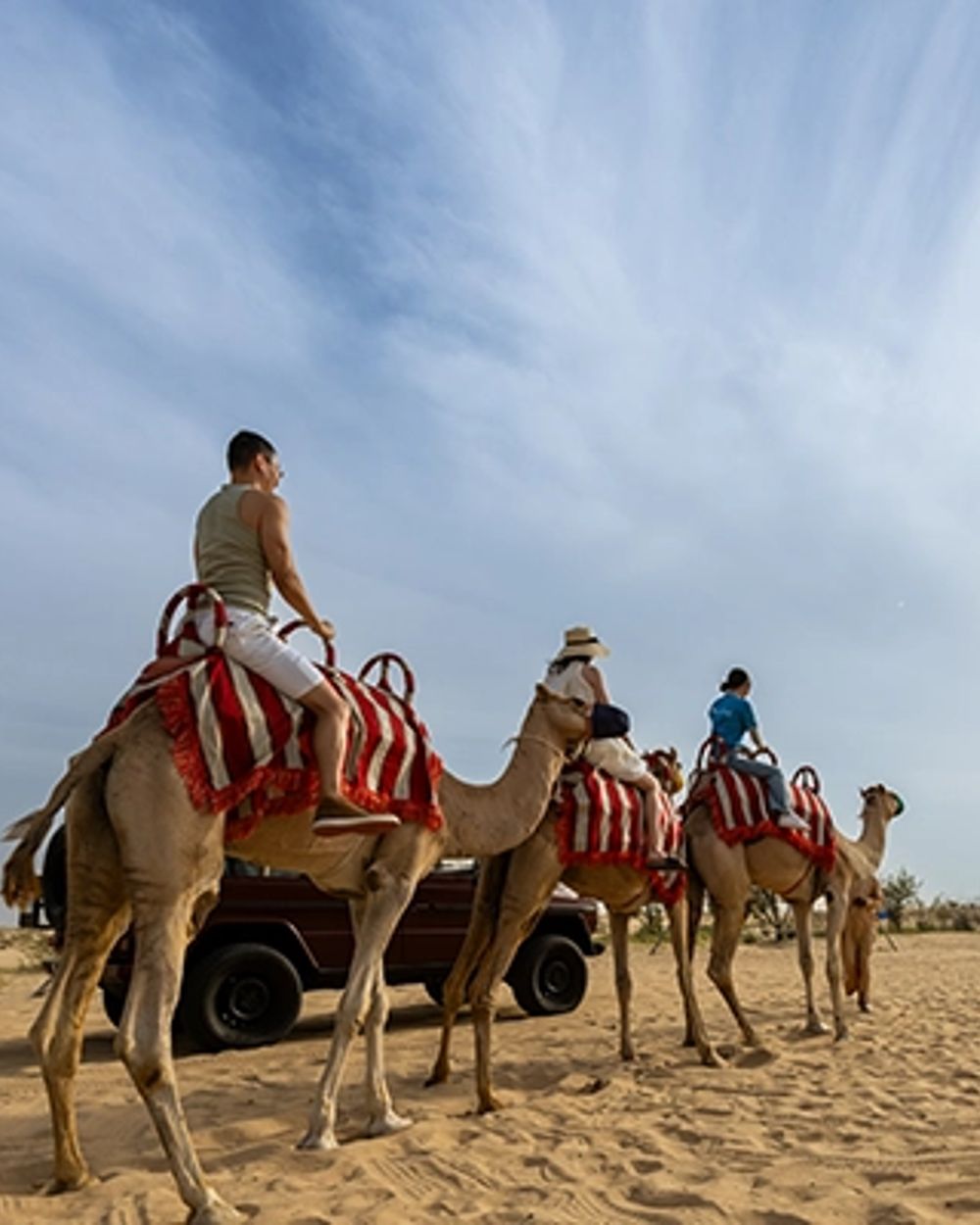 Dubai: Camel Caravan, Bedouin Breakfast with Al Marmoom Oasis