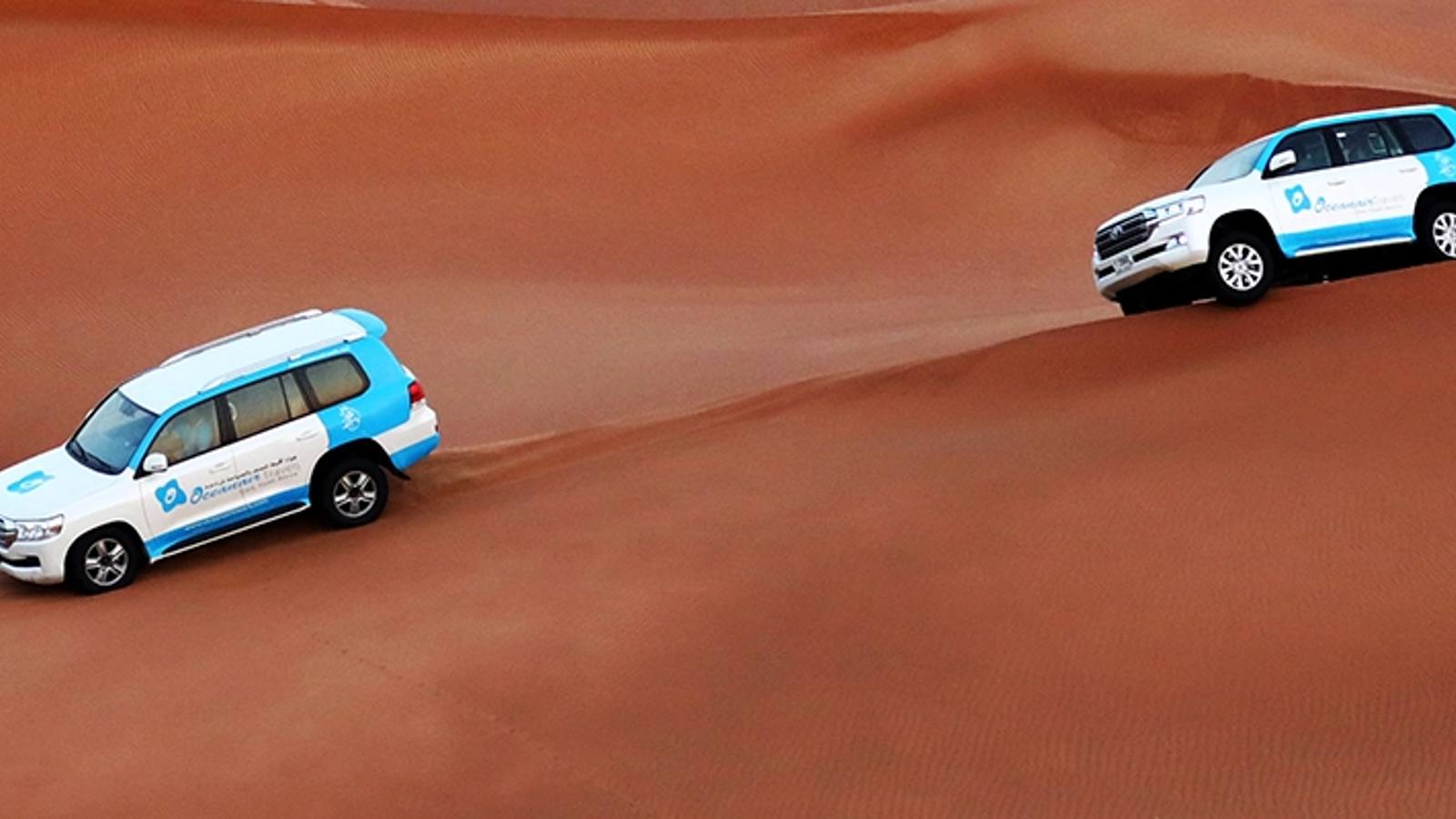 Abu Dhabi: Desert Safari with BBQ, Camel Ride & Sandboarding