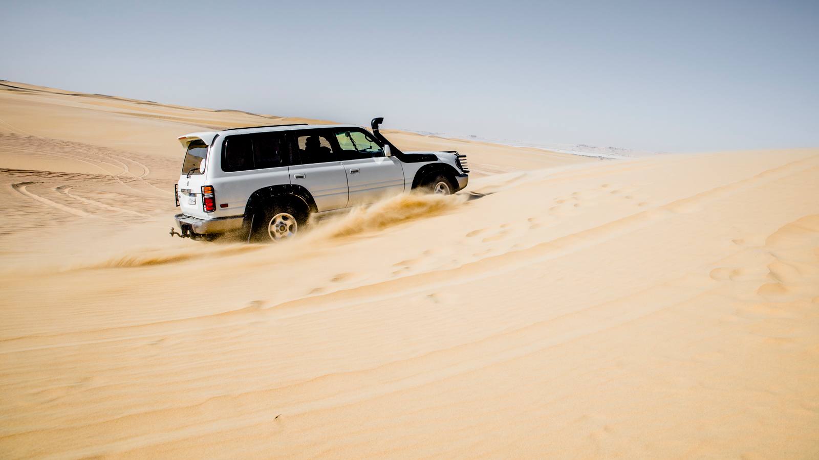 From Cairo: Desert Safari, Camel Ride, Magic Lake, & Lunch